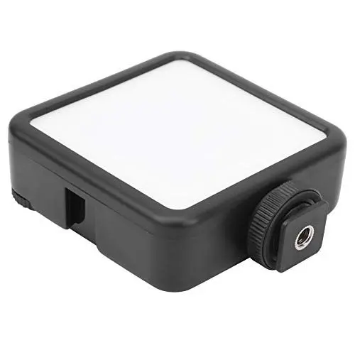Produktbild: PUSOKEI LED-Videoleuchte, Tragbare Kleine -LED-Füllleuchte, 3200~5600K ± 200K Zweifarbig Dimmbar, Eingebauter 3000-mAh-Akku mit Großer Kapazität für Fotografie/Live/