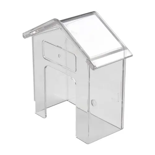 Produktbild: 1 Packung Ring Türklingel Regenschutz Kein Bohren Transparent Wasserdicht Schutzbox für Drahtlose Türklingel