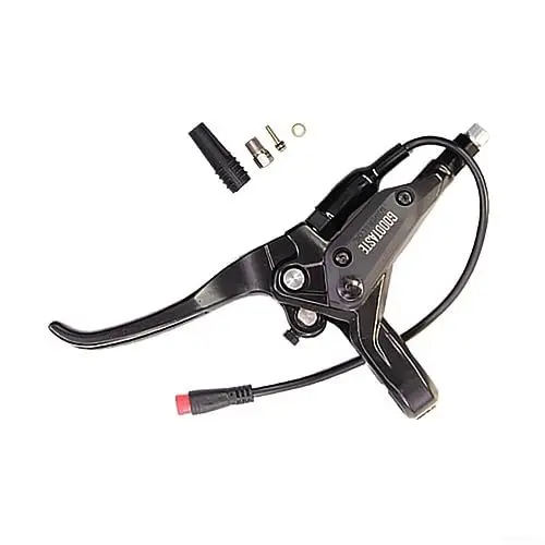 Produktbild: Fahrradbremshebel, Aluminiumlegierung, 2-polige Handbremsen, E-Bike-Fahrrad, elektrische Bremshebel, Ersatzteile für die meisten Fahrräder, Rennräder, Mountainbikes, links