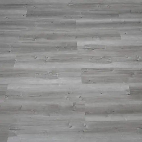 Produktbild: PVC Bodenbelag Selbstklebend Vinylboden Selbstklebende Fliesen Vinyl Holzoptik Bodenaufkleber Wasserdicht Verschleißfest für Küche Wohnzimmer Badezimmer Grau Holz 15X90 cm 18pcs