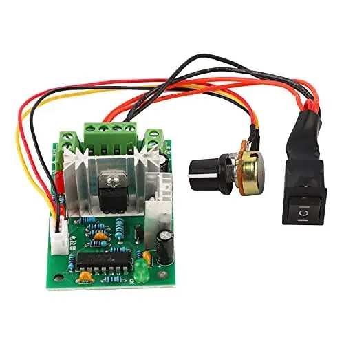 Produktbild: PWM-Geschwindigkeitsregelung, Umkehrsteuerung für Gleichstrom-Bürstenmotor. Hohe Umwandlungseffizienz, Geeignet für 60-W- Bis 150-W-Motoren
