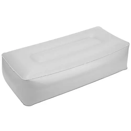 Produktbild: Bootskissen, Kajak-Sitzkissen, Bootssitzkissen mit Luftdüse, PVC, Grau, für Fischerboot