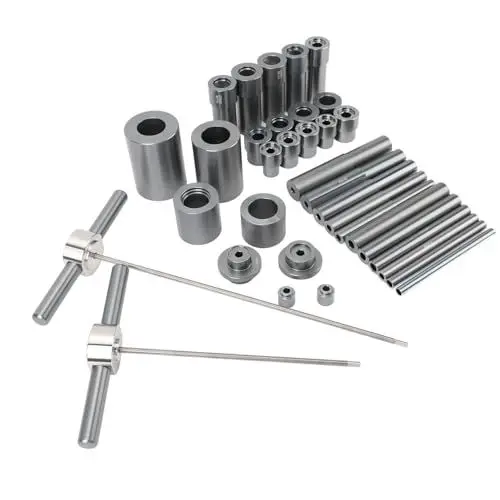 Produktbild: Pyhodi Fahrrad-Lager-Press-Set, Fahrrad-Naben-Achsen-Einbau-Entfernungs-Set, Lager-Press-Set aus Aluminiumlegierung für Tretlager, Achslager, Drehlager in Vollgefederten Rahmen