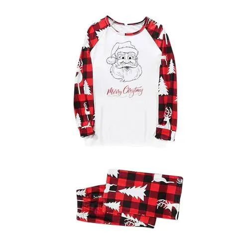 Produktbild: Pyjama Pyjama Damen Lang Schlafanzug Weihnachten Paar Home Anzug Damen Set Leinen 2 Teiler Damen Festival Zweiteiler Damen Schlafanzug 110 Maedchen Schlafanzug Damen Lang Knopfleiste Pyjama Damen Kurz
