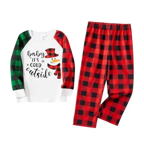 Produktbild: Pyjama Schlafanzug Damen Kurz Schlafanzug Kariert Maedchen Schlafanzug Damen Set Zwei Teiler Damen Zweiteiler Herbst Pyjama Damen Knoepfe Weihnachts Pyjama Pärchen Set Schlafanzug Damen Lang Kuschelig