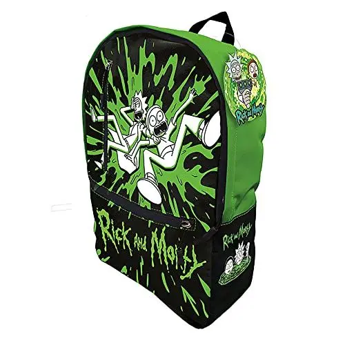 Produktbild: Pyramid Europe Rick & Morty Rucksack (Acid Vat Design) - Offizielles Lizenzprodukt