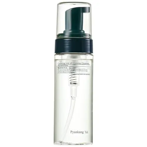 Produktbild: Pyunkang Yul Calming Gesichtsreinigung 150ml, Reinigung für das Gesicht, Reinigungsschaum gesicht, Schäumendes Reinigungsgel gegen Pickel, Reiniger mit niedrigem pH-Wert | Vegan zertifiziert