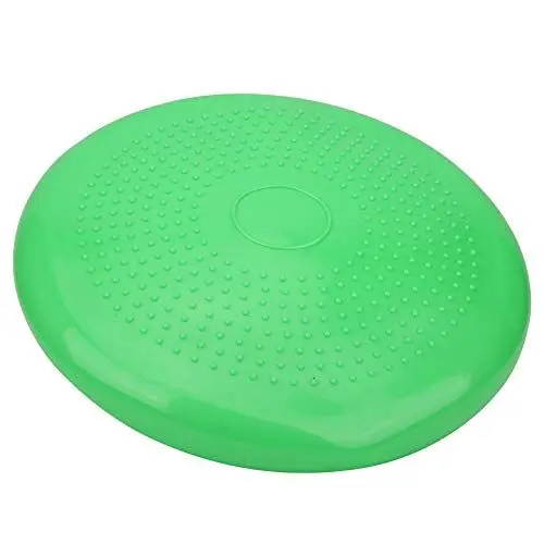 Produktbild: QANYEGN Aufblasbares Yoga-Kissen, Gymnastik-Wiggle-Kissen, Fitness-Wiggle-Balance-Kissen für Koordination, Stabilisierung und Rumpfübung (Durchmesser 34)