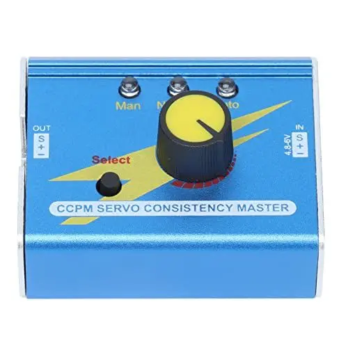 Produktbild: QANYEGN Motor-Servo-Tester, RC-Motor-Servo-Tester, 3 Modi, CCMP Conformance Master Speed ​​Controller ESC Checker für RC-Fahrzeuge und Boote