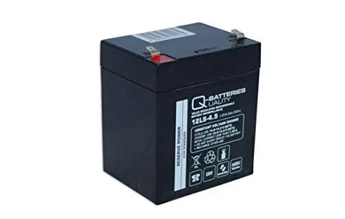 Produktbild: Q-Batteries 12LS-4.5 12V 4,5Ah Blei-Vlies Akku / AGM VRLA