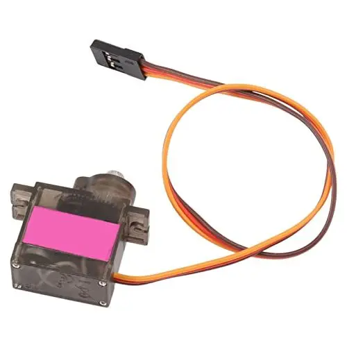 Produktbild: Qcwwy Servos, Arm für Roboter RC Fernbedienung Boot Auto Flugzeug Mini Servo 360 Grad Micro Servo mit Rocker