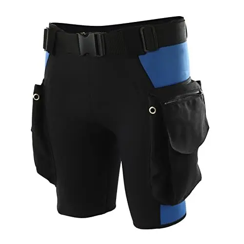 Produktbild: Tauchshorts aus Edelstahl, Luftablassanschluss, Abflussreißverschluss, Schwimmen, Schnorcheln, Shorts Zum Surfen (M)