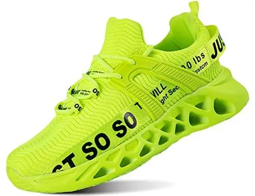 Produktbild: Arbeitsschuhe S3 für Herren mit Sommer Arbeit Schuhe Frauen Sicherheit Sneaker Turnschuhe Sportlich Atmungsaktiv Trekkingschuhe Grün 39EU