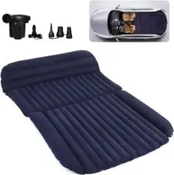 Produktbild: QDH Auto Matratze SUV Luftmatratzen Camping Aufblasbare Matratze Aufblasbares Bett für den Auto-Rücksitz-Dickere Luftbett für Reisen Camping Outdoor Aktivitäten
