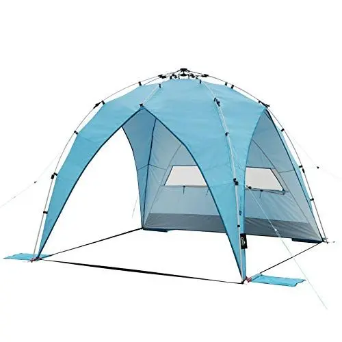 Produktbild: qeedo Quick Coast Strandmuschel (2020), Sonnenschutz UV80 - blau
