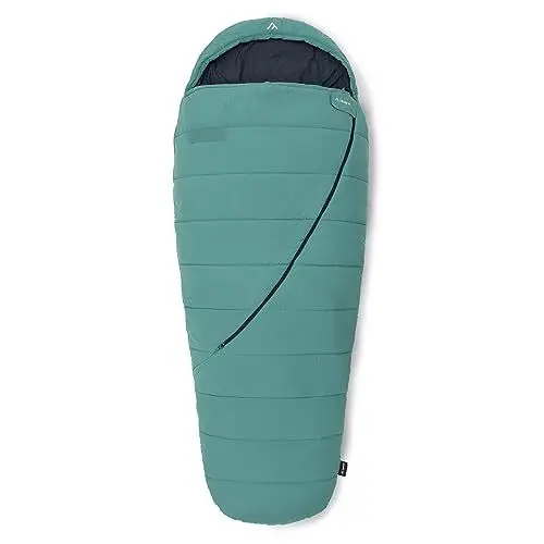 Produktbild: qeedo Buddy XL - Der extra große Outdoor Sommerschlafsack, Unisex für Erwachsene, extra breit, leicht & bequem - Camping- und Reiseschlafsack, geeignet für Seitenschläfer, Mumienschlafsack in Eiform