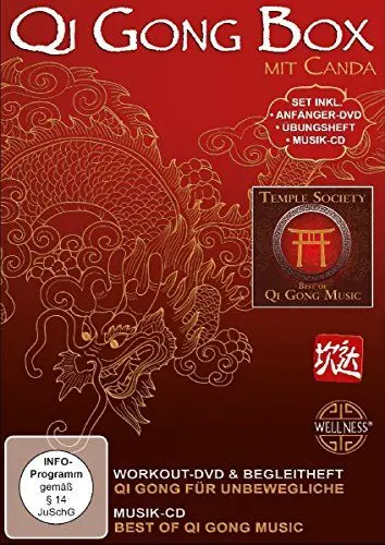 Produktbild: Qi Gong Box - Set inklusive Anfänger-DVD, Übungsheft (+ Musik-CD)