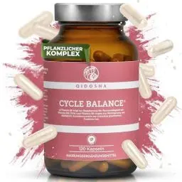 Produktbild: QIDOSHA® PMS-Komplex, 120 Frauen Vitamine Kapseln mit Mönchspfeffer, Myo-Inositol, Carnitin, Fenchel, Rosmarin, Koriander, Eisen, Zink & B-Vitaminen