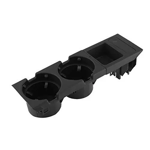 Produktbild: Autoinnenraum-Frontmittelkonsolen-Getränkehalter Münzhalter für E46 1998-2004(Schwarz)