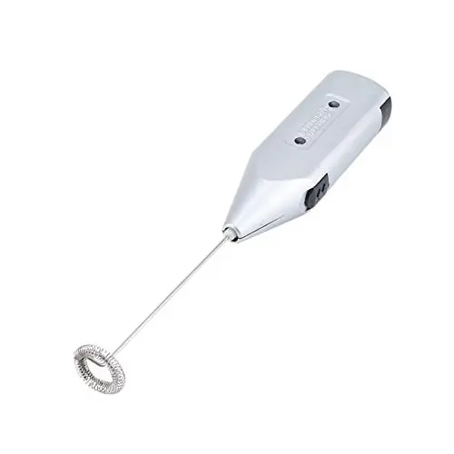 Produktbild: Qiilu Elektrischer Schneebesen für den Haushalt, Eierbrecher, Schneebesen, Milchaufschäumer, Kaffeeaufschäumer, Elektrischer Schneebesen, Cappuccinatore