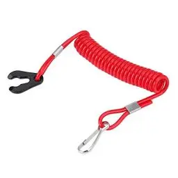 Produktbild: Außenborder Zündung Not Aus Schalter Schlüssel Lanyard Seil Clip für All Series Motoboot