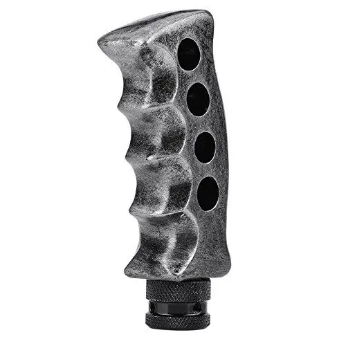 Produktbild: Qiilu Universal Schaltgetriebe Car Gun Griff Messer Griff Schalthebel Knob Shifter(Hellgelb)