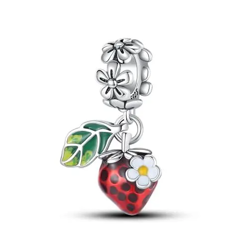 Produktbild: QIKAOLA 925 Sterling Silber Charms Beads für Pandora Strand Ozean Liebe Familie Tiere Charms Anhänger Fit für europäische Armbänder und Halsketten