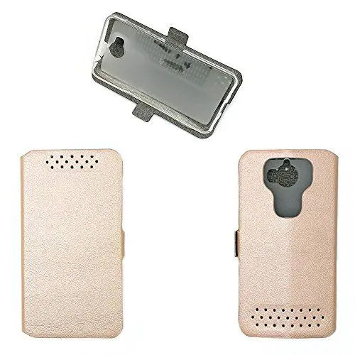 Produktbild: QiongniAN Hülle für Huawei Y5 2017 MYA-L03 MYA-L23 MYA-L02 MYA-L22 hülle Schutzhülle Case Cover Pink Gold