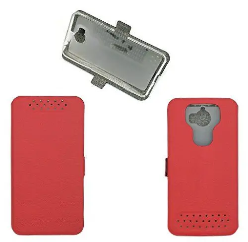 Produktbild: QiongniAN Hülle für Huawei Y5 2017 MYA-L03 MYA-L23 MYA-L02 MYA-L22 hülle Schutzhülle Case Cover Red
