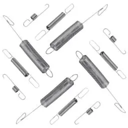 Produktbild: Qiuwanzia 691859 692211 Reglerfedern für Briggs & Stratton für Sprint für Champion für Cub Cadet Craftsman für Toro Rasenmähermotoren Drosselklappe Rücklauf Vergaser Gestänge Ersatz Ersatzteil