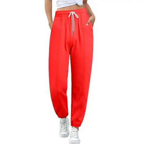 Produktbild: Qixiu Hose,Gefütterte Leggings Damen,Fleece Hose Damen,Outdoor Damen,Thermo Jogginghose Damen,Pyjama Satin Damen,Thermo Leggings Damen Extra Lang Sweatpants