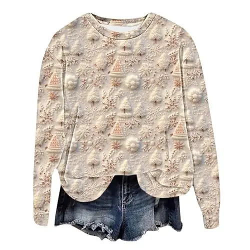 Produktbild: Qixiu Ugly Sweater,weihnachtstshirt Damen,Weihnachts Sweatshirt Damen Hoodie,Stüssy Hoodie,Kissen zum anziehen,Poncho Decke Damen,Weihnachtspullover Paar,Weihnachtspullover Partnerlook