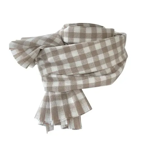 Produktbild: Qixiu schal mütze Set,musselin schal Damen XXL,Tartan schal,bunter wollschal,mütze und schal,baumwollschal Damen,Sport Halstuch Herren,Fell schal Damen,kapuzenschal,schultertuch,mütze Set