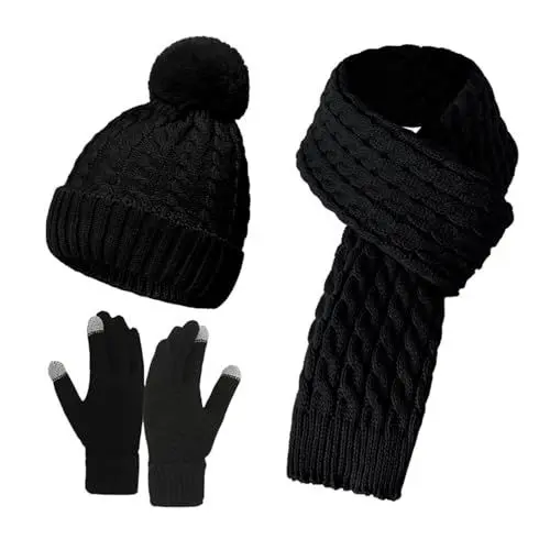 Produktbild: Qixiu trageschal Damen,seidenschal Damen,kapuzenschal Damen Winter,schal und mütze Damen Set Kaschmir,wickelschal mit ärmeln,mütze Damen Winter Set,mützen Set Damen Winter