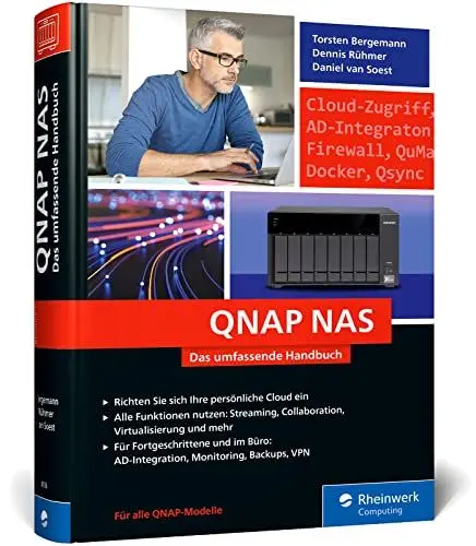 Produktbild: QNAP NAS: Das umfassende Handbuch·· für alle QNAP-Modelle
