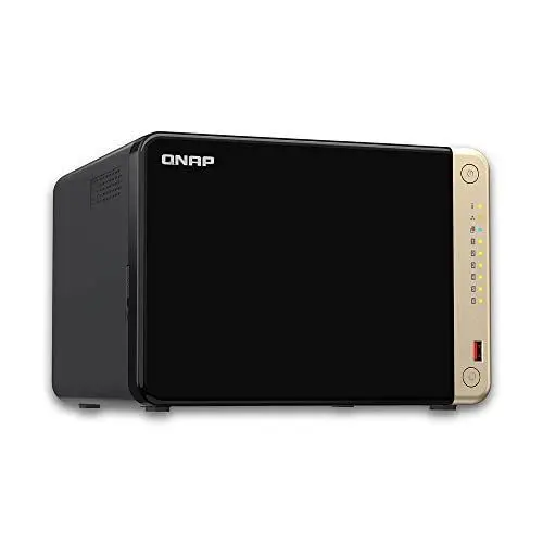 Produktbild: Qnap TS-664-8G | 6-Bay, PCIe Gen3, 2.5GbE Tower NAS