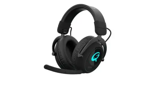 Produktbild: Qpad QH900 Wireless Gaming Headset Stereo kabellose Esports-Kopfhörer, schwarz