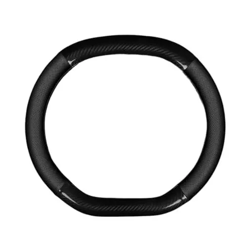 Produktbild: QPRPWHZI Lenkradhüllen Universal-Lenkradbezug 38 cm 36 cm D-Form Auto-Innenausstattung Auto-Lenkradbezug Auto Lenkradbezug(Up and Down D)