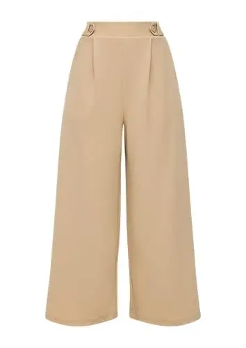 Produktbild: QS Culotte aus Interlockjersey beige 38