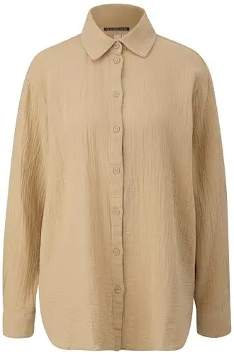 Produktbild: QS Damen 2148915 Bluse, Beige, 38