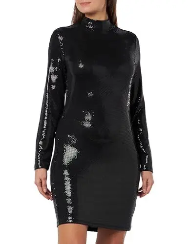 Produktbild: s.Oliver Damen 2137471 Paillettenkleid, 9999,M