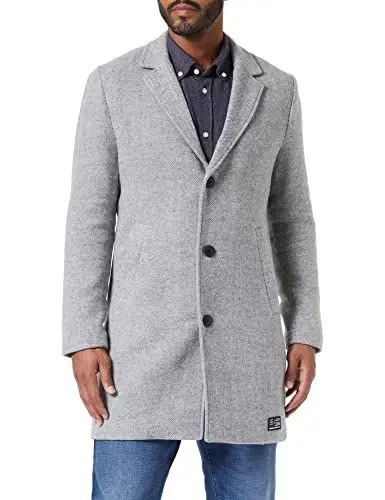Produktbild: Q/S designed by - s.Oliver Herren 520.12.209.16.151.2115941 Mantel langarm, grey melange, XXL EU
