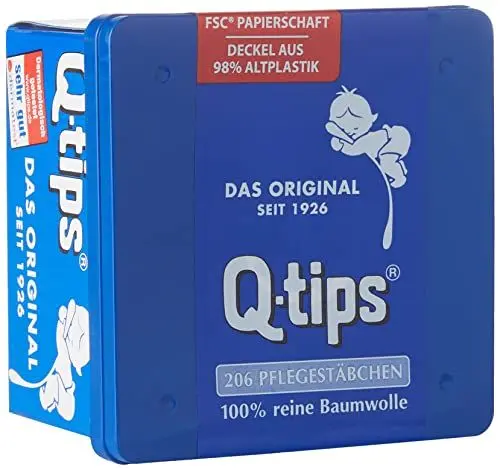Produktbild: Q-tips Pflegestäbchen, 206 Stück