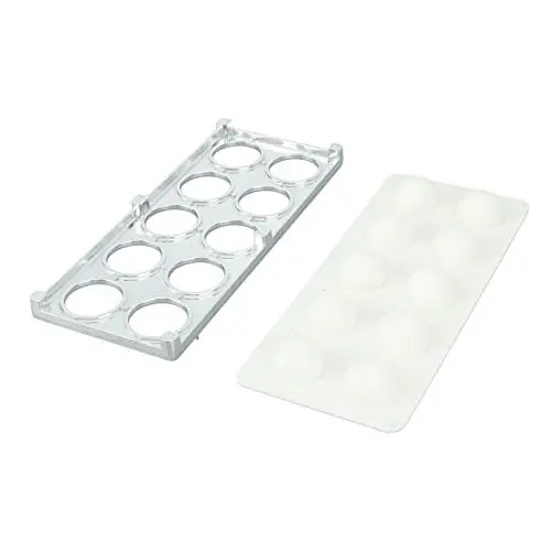 Produktbild: Quadratische Ravioli-Maschine, Ravioli-Form, Zehn Löcher, DIY-Pasta (SILVER)