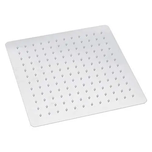 Produktbild: Quadratischer Duschkopf, Kopfbrause Einbauduschköpfe Edelstahl Duschkopf Wasserfall Regenduschkopf mit Anti-Kalk Düsen Spiegeleffekt Hochglänzend 30cm x 30cm