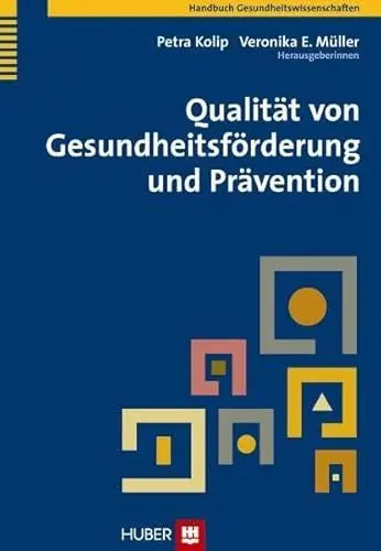 Produktbild: Qualität von Gesundheitsförderung und Prävention