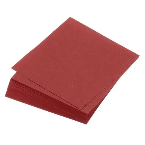 Produktbild: QUARKZMAN 100 Blatt Origami-Papier beidseitig dunkelrot 7,5 x 7,5 cm 70 g/m² quadratische Faltblätter für Kunsthandwerk, Anfänger, Geschenkdekoration