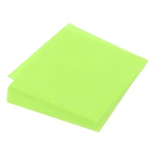 Produktbild: QUARKZMAN 100 Blatt Origami-Papier beidseitig fluoreszierendes Grün 10 x 10 cm 70 g/m² quadratisches Faltblatt für Kunsthandwerk, Anfänger, Geschenkdekorationen