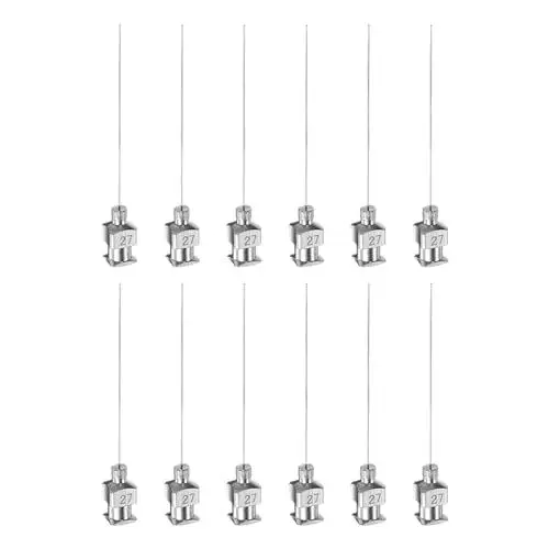 Produktbild: QUARKZMAN 12 Stück 27 Gauge Edelstahl Dosierkanülen, 1 1/2
