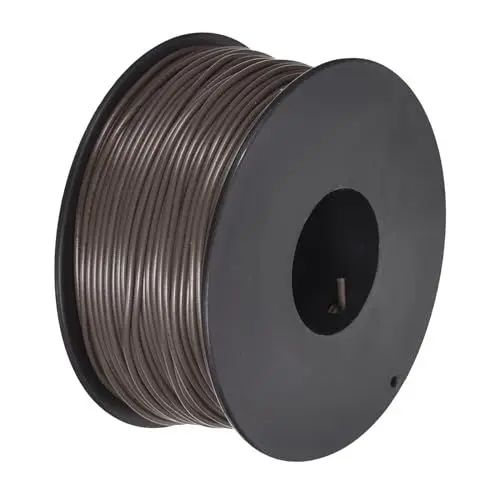 Produktbild: QUARKZMAN 28AWG Draht 28 Gauge Litzenkabel PVC Anschlusskabel, Elektrokabel UL1007 Spule verzinnter Kupferdraht 50M/164ft Braun für interne Verbindungskabel, Marine